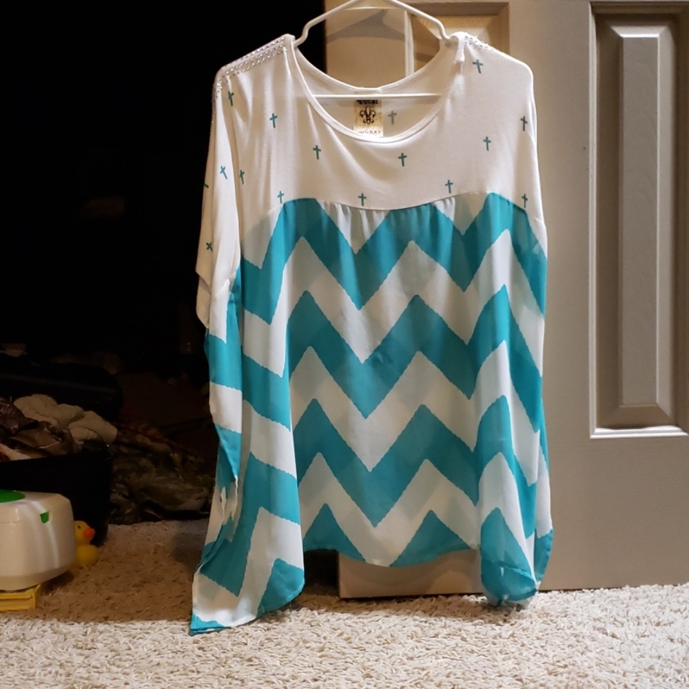 Vocal Free Flow Aztec Shirt